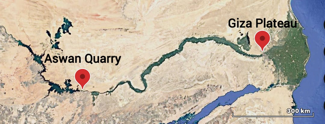 barge nile route