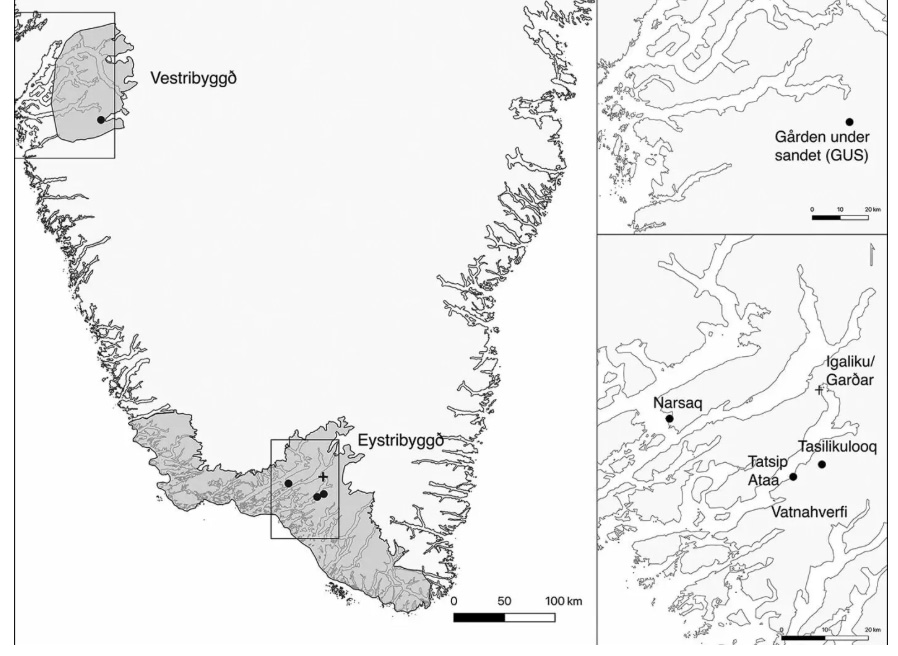 Greenland settlements
